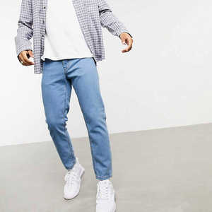 Jeans pour hommes de haute qualité, personnalisés, respirants, à boutons, légers, décontractés, coupe régulière, pour le printemps, vêtements de sport - Product Image 1