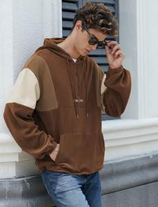 Sudadera con Capucha para Hombre, Cierre Completo, Forro Polar de Invierno, Ecológica, Algodón/Poliéster 220g, Unisex - Product Image 5