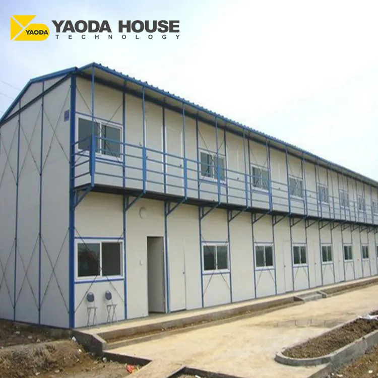 Yaoda chinese wholesalers for sale export to Europe large prefab home 480 sqft waterpro detachable prefab bunk house