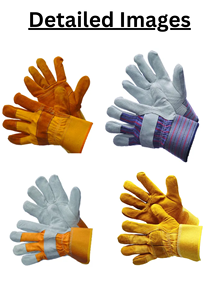 2023 nouvelle usine Offre Spéciale gréeur gants main protection en cuir fendu gants de travail de sécurité pour l'application de soudage échantillon gratuit - Product Image 2