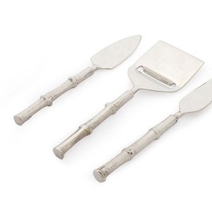 Cortador de queso de acero inoxidable para cocina, esparcidor y rebanador de acero inoxidable con mango de control en blanco y negro - Product Image 5