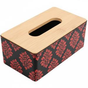 Porte-boîte à mouchoirs en métal de haute qualité, à poser sur la table et à fixer au mur, organisateur de rangement pour serviettes, distributeur de mouchoirs pour la maison et le bureau - Product Image 6