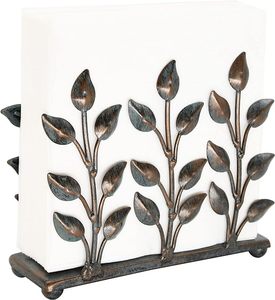 Luxury Leaf Design Metal Napkin Holder High Quality <b>Tissue</b> Box Cover for <b>Wedding</b> Party Hotels & Restaurants Bulk Price - Product Image 6
