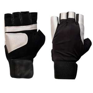 Guantes de levantamiento de pesas de medio dedo para gimnasio Hombres Mujeres disponibles Entrenamiento Fitness levantamiento de pesas Guantes de gimnasio - Product Image 1