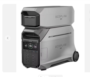 NOUVELLE Centrale Électrique Portable EU ECOFLOWSS DELTA Pro 3 8KW avec Batterie Supplémentaire, Sortie AC 120/240V 4000W, Générateur Solaire pour la Maison - Product Image 1