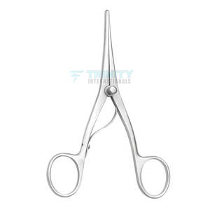 Pinzas Dilatadoras Traqueales de Acero Inoxidable TRINITY INTERNATIONALS de 140 mm, Juego de Instrumentos de Diagnóstico ENT Manuales, Reutilizables y Ligeros - Product Image 1