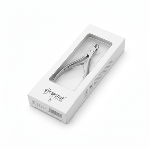 Pince à cuticules professionnelle en acier inoxydable |   Coupe-ongles à mâchoires pointues |   Outil de manucure et pédicure à ressort - Product Image 5