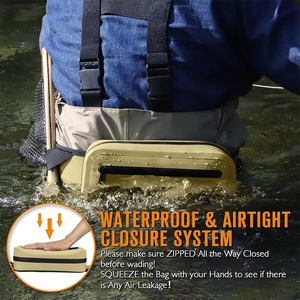 Marsupio Impermeabile Personalizzato per Pesca a Mosca, Borsa da Vita in TPU con Cerniera Ermetica per Uso Esterno in Fiumi e Laghi - Product Image 2