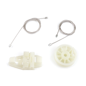 Juego de reparación de regulador de ventanilla eléctrica BWR499 puerta trasera izquierda para Scenic Grand Scenic MK2 JM0/1 2003-2009 4/5 puerta 8200118856 - Product Image 1