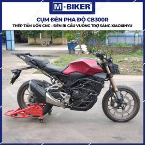 Faro Delantero para Motocicleta CB300, Potente Conjunto de Luz Auxiliar para una Conducción Nocturna Más Segura, Hecho de Plástico - Product Image 2