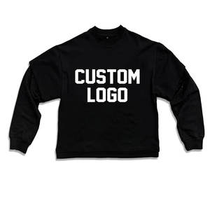 Custom <b>Men's</b> <b>Long</b> Sleeve T-Shirts Double Layer O-Neck 100% Cotton Blank Design <b>Mens</b> T-shirts - Product Image 2