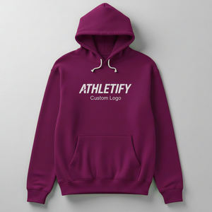 Sweat-shirt basique en coton mélangé abordable pour hommes, design simple avec une qualité fiable, prêt pour une production de masse rapide. - Product Image 1