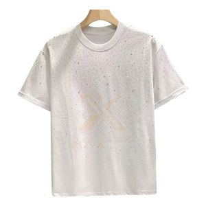Camisetas de Hombre con Cuello Redondo, Estilo Nuevo, Hechas a Medida, de Algodón y Poliéster, Camisetas de Hombre Más Vendidas - Product Image 1