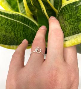 Adjustable Boho Twist Rope Bead <b>Ring</b> for Women and <b>Girls</b> Dainty Open Band Handmade Fashion Jewelry for Daily Wear - Product Image 2