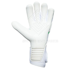 Gants de gardien de but pour hommes de haute qualité, nouveau design, fermeture à boucle et crochet antidérapante, contrôle de la préhension, paume en latex ventilée, confort du poignet - Product Image 4