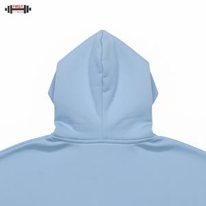 Sudaderas con capucha en blanco Fabricante Lujo 300gsm Invierno Liso Teñido Gota Hombro French Terry 100% Algodón Sudadera con capucha de alta calidad de gran tamaño - Product Image 4