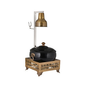 Plato de Buffet de fiesta de lujo moderno con tapa colgante, calentador de alimentos, para bodas y hoteles, cocina, Catering - Product Image 6