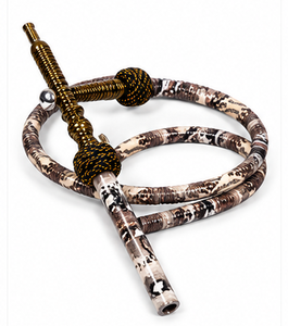 Farida Hookahs Egyptian Luxury Marble Hookah with Heavy Tray Stainless Stem Designer <b>Vase</b> 1 Hose-Matching Set for Shisha Smoking - Product Image 5