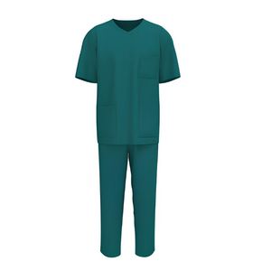 Nursing <b>Uniform</b> <b>Scrub</b> Sets Medical Hospital Workwear Women Men Plus Size Maternity White Blue Navy Royal Green OEM Seamless - Product Image 1
