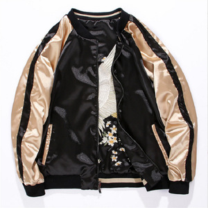 เสื้อโค้ทผ้าซาตินมีฟองสำหรับผู้ชายเสื้อแจ็คเก็ตสำหรับใส่กลางแจ้งโลโก้ตามสั่งสำหรับฤดูหนาว - Product Image 1