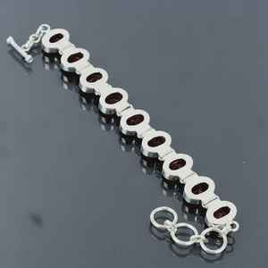 Pink Rubellite <b>Bracelet</b> Handmade 925 <b>Sterling</b> <b>Silver</b> Adjustable <b>Beaded</b> Boho Jewelry Gift For Women - Product Image 4