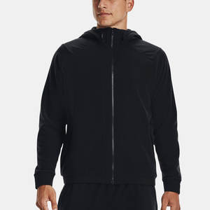 Bloc de couleur hommes hiver sweats à capuche logo personnalisé sweat 2022 veste tempête Sport style coupe-vent - Product Image 6