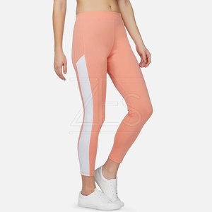 Diseño único Precio de fábrica Logotipo personalizado Cintura elástica Yoga Leggings deportivos hechos a medida - Product Image 1