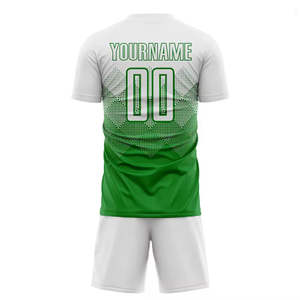 ชุดฟุตบอลแบบกำหนดเองได้ สไตล์ฤดูร้อน น้ำหนักเบา ระบายอากาศดี เสื้อฟุตบอล กางเกงขาสั้น แบบซับลิเมชั่น - Product Image 3