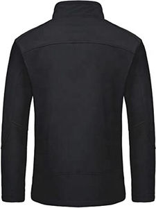 Chaqueta Softshell Personalizada de Alta Calidad para Hombre, con Capucha, Transpirable, Forrada de Felpa, Spandex/Poliéster, Invierno, Casual, para Exteriores - Product Image 6