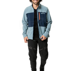 High Quality Bulk Men's Softshell <b>Jacket</b> Waterproof & Breathable Stand Collar Front Logo Letter Pattern Winter Apparel - Product Image 5