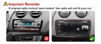 Système de navigation automobile portable avec amplificateur, audio stéréo 360, CarPlay multimédia pour Seat Ibiza 6j 2009-2013