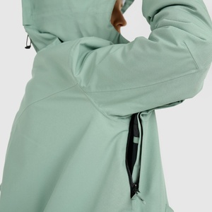 Veste de <span class=keywords><strong>ski</strong></span> d'hiver coupe-vent et imperméable pour <span class=keywords><strong>femme</strong></span> 2025 avec capuche amovible épaissie manteaux à motifs chauds - Product Image 2