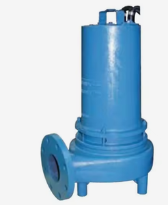 1-1 2 HP 230 Volt 1 Phase Sewage <b>Pump</b> 4 Inch Flanged Horizontal Discharge 360 GPM 18 ft Head Industrial Waste <b>Pump</b> - Product Image 1