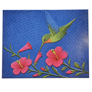 Impresión UV Metal en relieve decoración de pared 3D mapache mosaico Animal arte Panel para la decoración de la sala de estar del hogar - Product Image 6