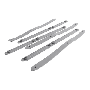 <b>Rubber</b> profiles kit for Lambretta LI 125cc S1 / S2 platform <b>strips</b> - Product Image 1