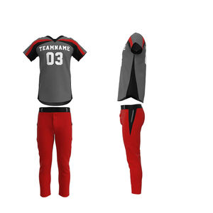 Uniforme de Béisbol Personalizado con Logotipo Ligero para Hombre, Uniforme de Béisbol Transpirable a Precio Económico para Hombre - Product Image 3