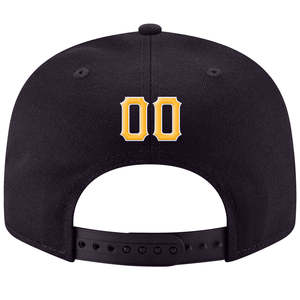 หมวกเบสบอลหนังนิ่ม6แผงปรับได้หมวกแก๊ปปีกแบนปรับได้ปักโลโก้3D - Product Image 3