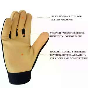 Gants de sécurité antistatiques légers de meilleure qualité Protection des mains en caoutchouc nylon respirant pour mécaniciens Logo personnalisé anti-impact - Product Image 6