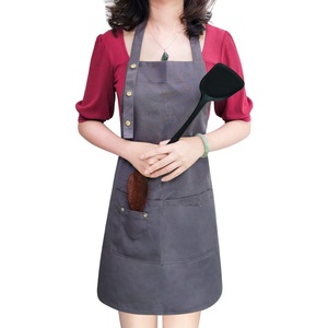 Heavy Duty Canvas <b>BBQ</b> Apron with Multiple <b>Tool</b> Pockets, Adjustable Straps, Ideal for Grilling Outdoors Aprons - Product Image 4