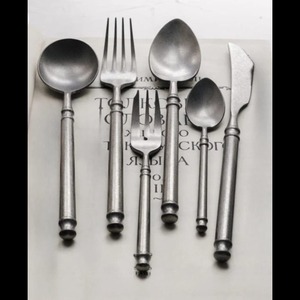 Ensemble de couteaux et fourchettes vintage en acier inoxydable 304 Couverts occidentaux classiques Vaisselle spéciale durable Couverts en acier de portabilité - Product Image 2