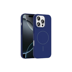 Funda de Silicona Líquida de Lujo Compatible con MagSafe, Serie Ruby NXXA para iPhone 16 Pro, Funda Protectora de Silicona Suave - Product Image 1