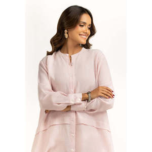 ชุดลำลองสำหรับผู้หญิง รุ่น IPST-55160 ชุดเซ็ตสองชิ้นเข้าชุดสำหรับฤดูใบไม้ผลิ/ฤดูร้อน ย้อมเส้นด้าย ไซส์ XS และ XXS เสื้อครอป - Product Image 4