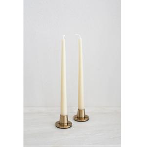 Set of Two Handmade Tabletop Metal Taper <b>Candle</b> <b>Holder</b> for Home and Wedding <b>Floor</b> Decorative Gold Color <b>Candle</b> Taper - Product Image 3