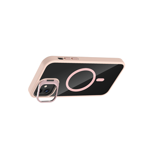 Funda de Silicona de Lujo Compatible con M-Safe EFFX Etro con Soporte y Protección para la Lente de la Cámara para iPhone 11 y 11 Pro - Gris - Product Image 6