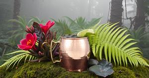 Mule de Moscou en cuivre martelé fait à la main Capacité de 16 onces avec poignée en laiton Design élégant pour tasses cadeaux - Product Image 3