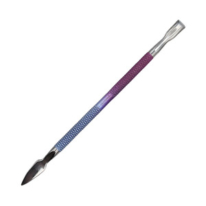 Kaitei Mermaid Spatola Piatta a Doppia Estremità in Acciaio Inossidabile, Spingicuticole Professionale con Bordo Piatto, Strumento per Manicure e Cura delle Cuticole - Product Image 1
