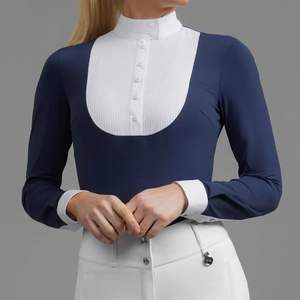 Nouveautés Chemises de spectacle équestre et vêtements d'équitation Style professionnel élégant pour les compétitions - Product Image 5