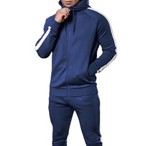 Mode Streetwear survêtement couleur bloc hommes capuche pull Jogging survêtement survêtement pour hommes 2026 - Product Image 4