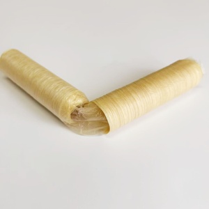 Boyau de collagène comestible <span class=keywords><strong>halal</strong></span> durable pour saucisses et bacon séchés ou frais, calibre 13-60 mm, longueur de tube 15 m, livraison rapide - Product Image 4
