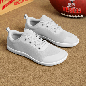 <span class=keywords><strong>Chaussures</strong></span> minimalistes pour hommes, légères, respirantes, en mesh, à semelle plate, à bout large, pour la marche quotidienne, confort optimal - Product Image 3